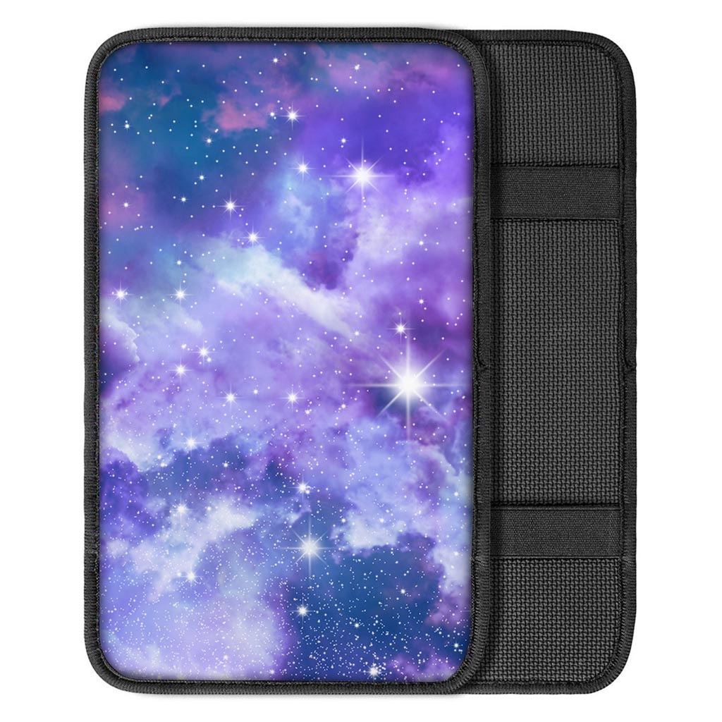 Purple Universe Galaxy Car Console Cover-grizzshop