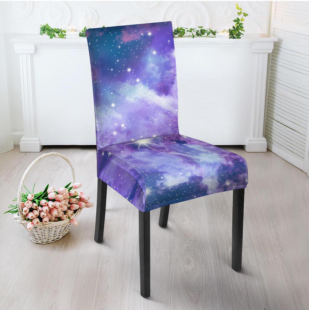 Purple Universe Galaxy Chair Cover-grizzshop