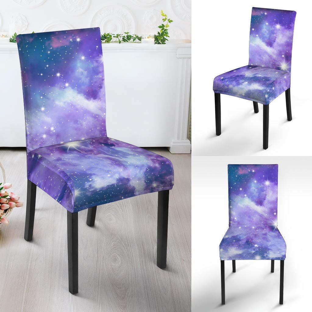 Purple Universe Galaxy Chair Cover-grizzshop