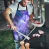 Purple Universe Galaxy Men's Apron-grizzshop