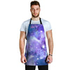 Purple Universe Galaxy Men's Apron-grizzshop