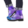 Purple Universe Galaxy Men's Boots-grizzshop