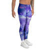 Purple Universe Galaxy Men's Leggings-grizzshop