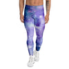 Purple Universe Galaxy Men's Leggings-grizzshop