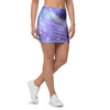 Purple Universe Galaxy Mini Skirt-grizzshop