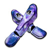 Purple Universe Galaxy Muay Thai Shin Guard-grizzshop