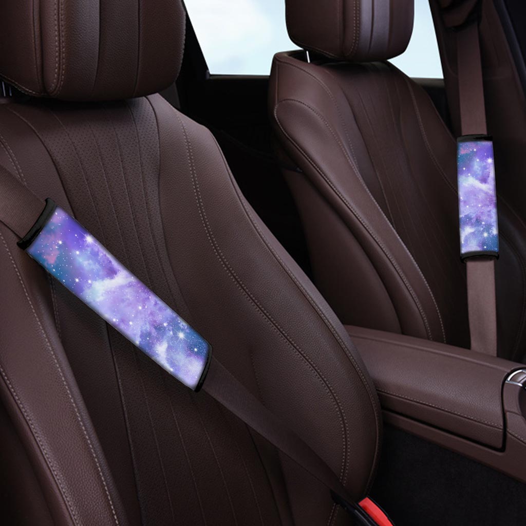 Purple Universe Galaxy Seat Belt Cover-grizzshop