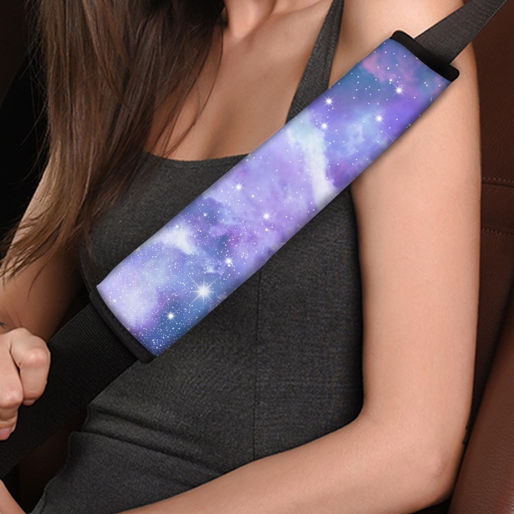 Purple Universe Galaxy Seat Belt Cover-grizzshop