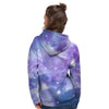 Purple Universe Galaxy Women's Hoodie-grizzshop