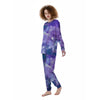 Purple Universe Galaxy Women's Pajamas-grizzshop