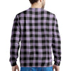 Purple Violet Plaid Men's Sweatshirt-grizzshop