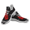 Put On Your Boxing Gloves Print White Athletic Shoes-grizzshop