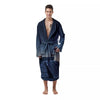 Pyramid Mayan Print Men's Robe-grizzshop