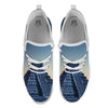 Pyramid Mayan Print White Athletic Shoes-grizzshop