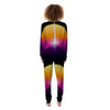 Pyramid Synthwave Print Women's Pajamas-grizzshop