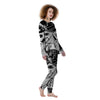 Pyramid UFO Print Women's Pajamas-grizzshop