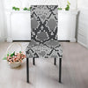 Python Skin Snakeskin Pattern Print Chair Cover-grizzshop