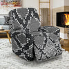 Python Skin Snakeskin Pattern Print Recliner Cover-grizzshop