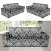 Python Skin Snakeskin Pattern Print Sofa Covers-grizzshop