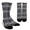 Python Skin Snakeskin Pattern Print Unisex Crew Socks-grizzshop