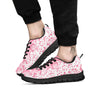 Python Snakeskin Pink Print Black Sneaker-grizzshop