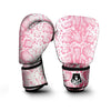 Python Snakeskin Pink Print Boxing Gloves-grizzshop