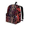 Python Snakeskin Print Backpack-grizzshop