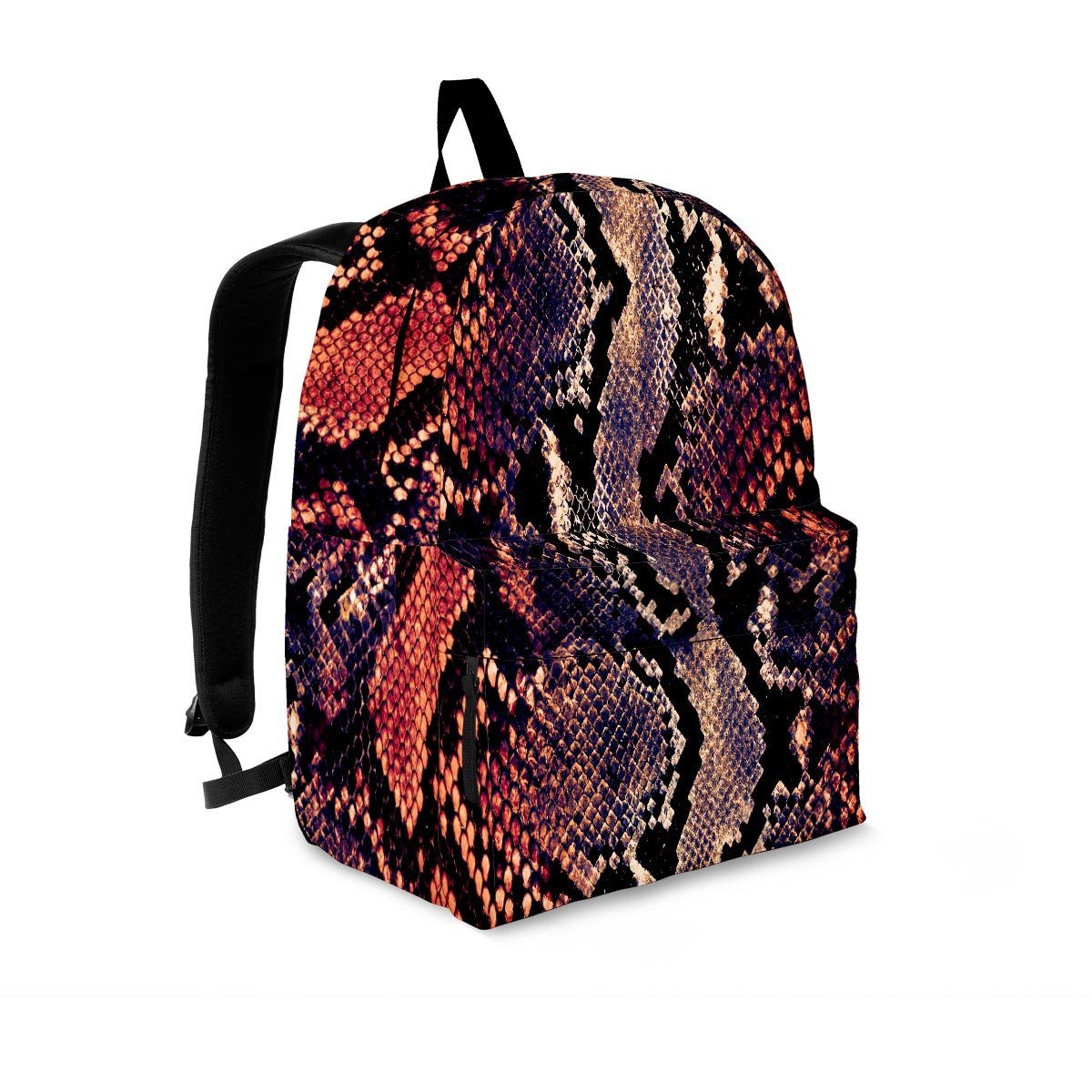 Python Snakeskin Print Backpack-grizzshop