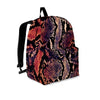 Python Snakeskin Print Backpack-grizzshop