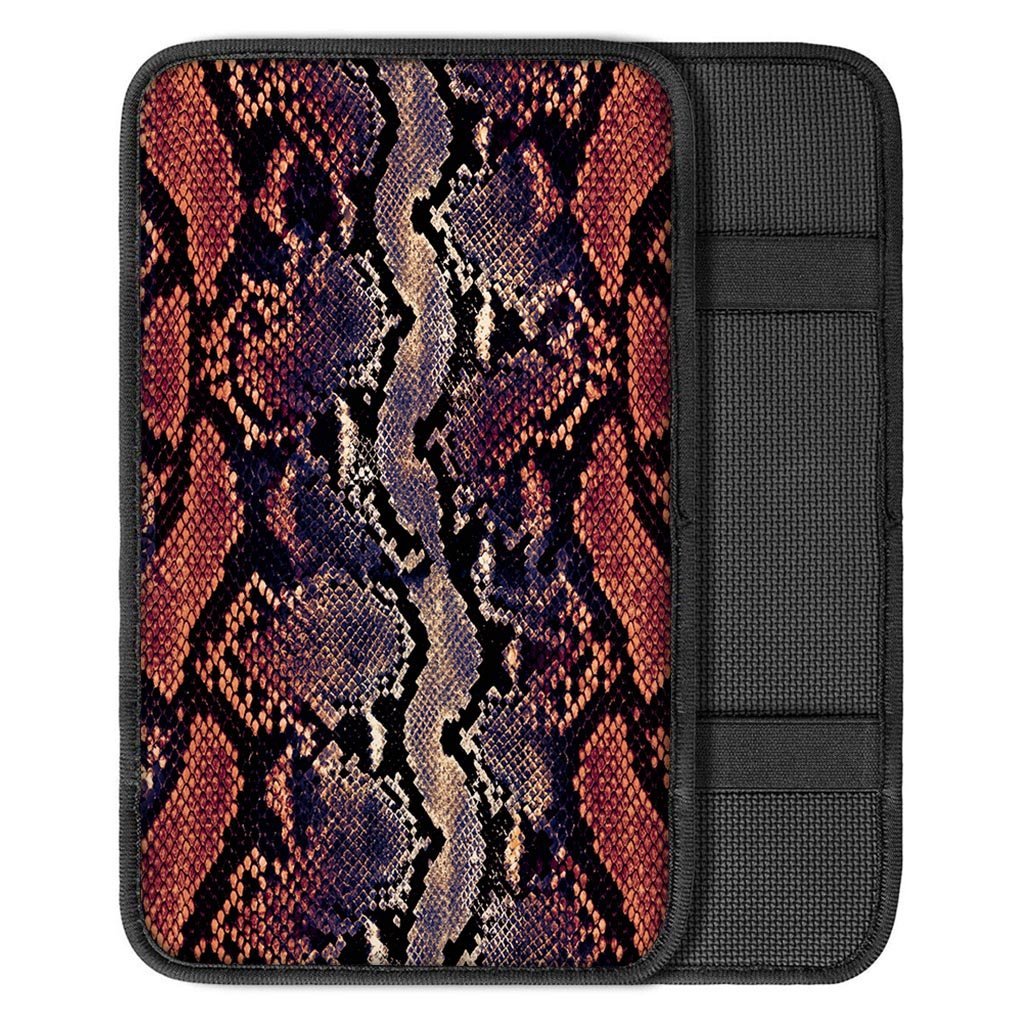 Python Snakeskin Print Car Console Cover-grizzshop