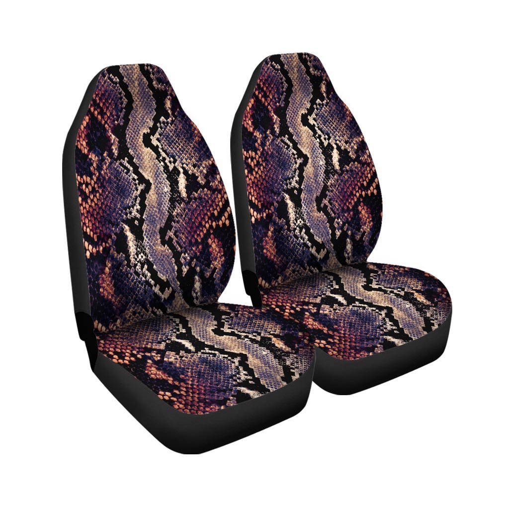 Python Snakeskin Print Car Seat Covers-grizzshop