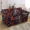 Python Snakeskin Print Loveseat Cover-grizzshop