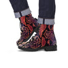 Python Snakeskin Print Men's Boots-grizzshop