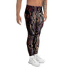 Python Snakeskin Print Men's Leggings-grizzshop