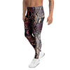 Python Snakeskin Print Men's Leggings-grizzshop