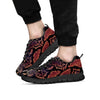 Python Snakeskin Print Men's Sneakers-grizzshop