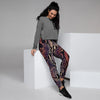 Python Snakeskin Print Women's Joggers-grizzshop