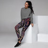 Python Snakeskin Print Women's Joggers-grizzshop