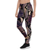 Python Snakeskin Print Women's Leggings-grizzshop