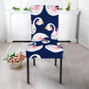 Queen Swan Pattern Print Chair Cover-grizzshop