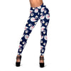 Queen Swan Print Pattern Women Leggings-grizzshop