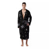 Quote Motorcycle Print Pattern Men's Robe-grizzshop