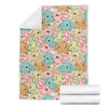 Rabbit Bunny Pattern Print Blanket-grizzshop