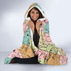 Rabbit Bunny Pattern Print Hooded Blanket-grizzshop