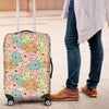 Rabbit Bunny Pattern Print Luggage Cover Protector-grizzshop