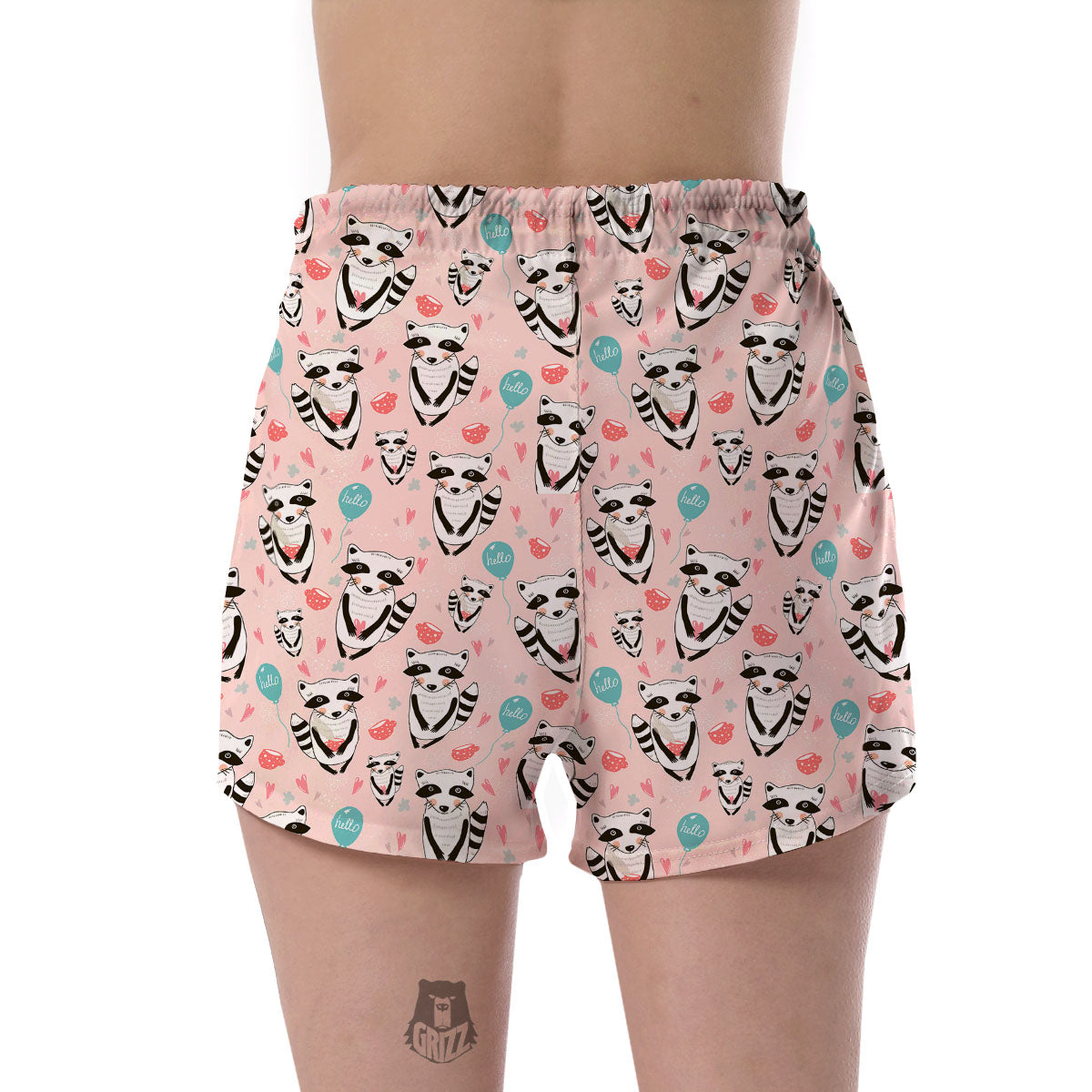 Rabbit Bunny Pattern Print Women's Shorts-grizzshop