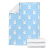 Rabbit Bunny Print Pattern Blanket-grizzshop