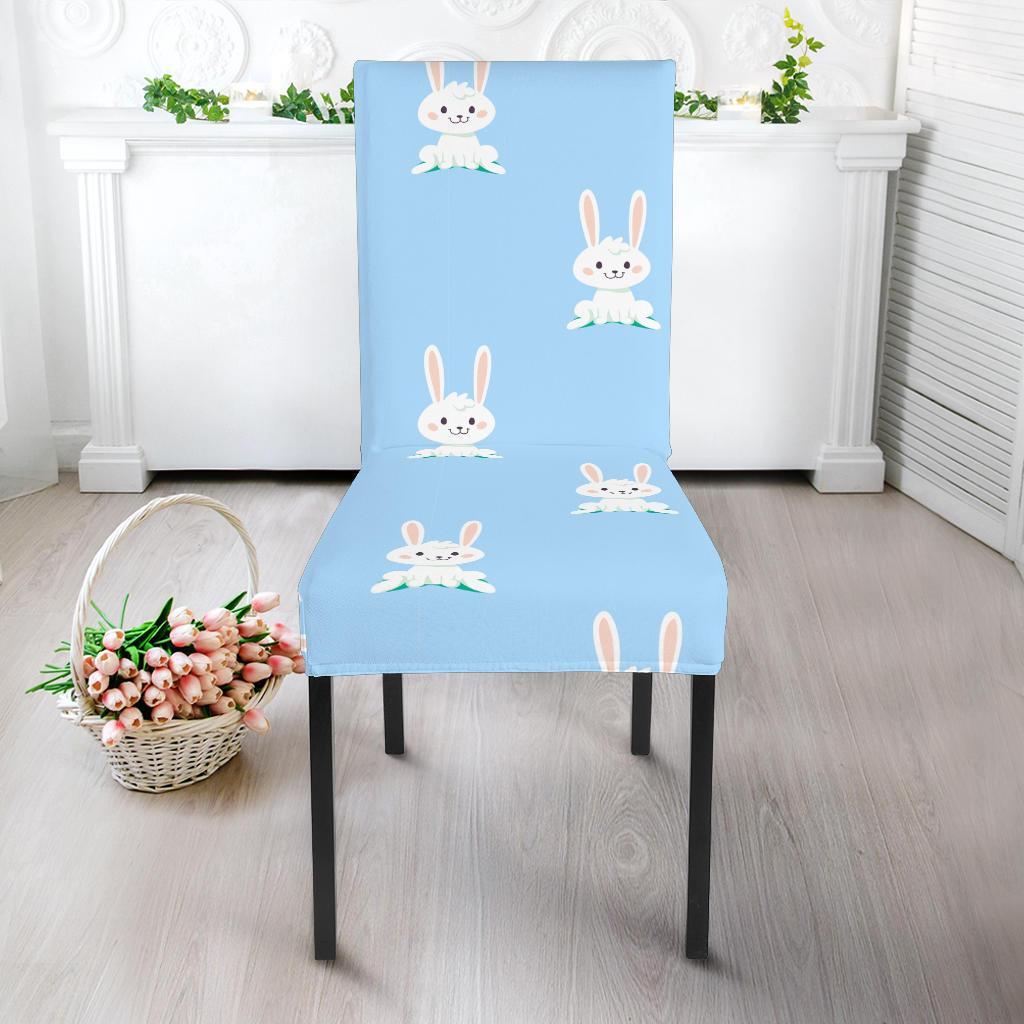 Rabbit Bunny Print Pattern Chair Cover-grizzshop