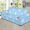 Rabbit Bunny Print Pattern Sofa Covers-grizzshop