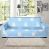 Rabbit Bunny Print Pattern Sofa Covers-grizzshop